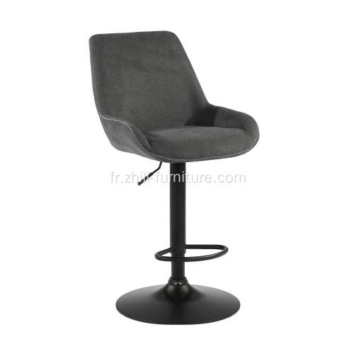 Chaise de loisirs Tabouret de bar avec tissu